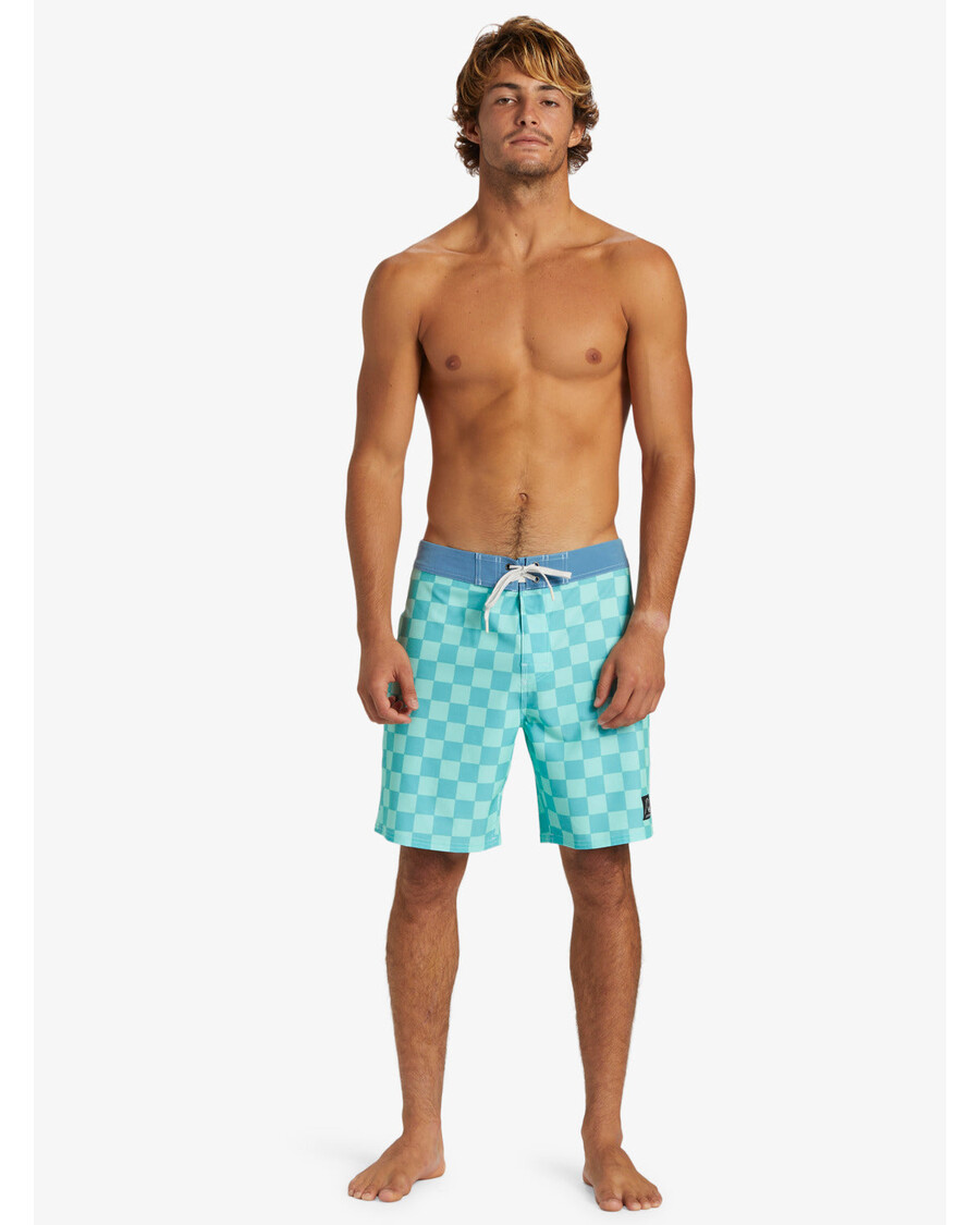 Quiksilver Originalūs Tiesių Kojų 18" šortai - Jūrinės Mėlynos Spalvos