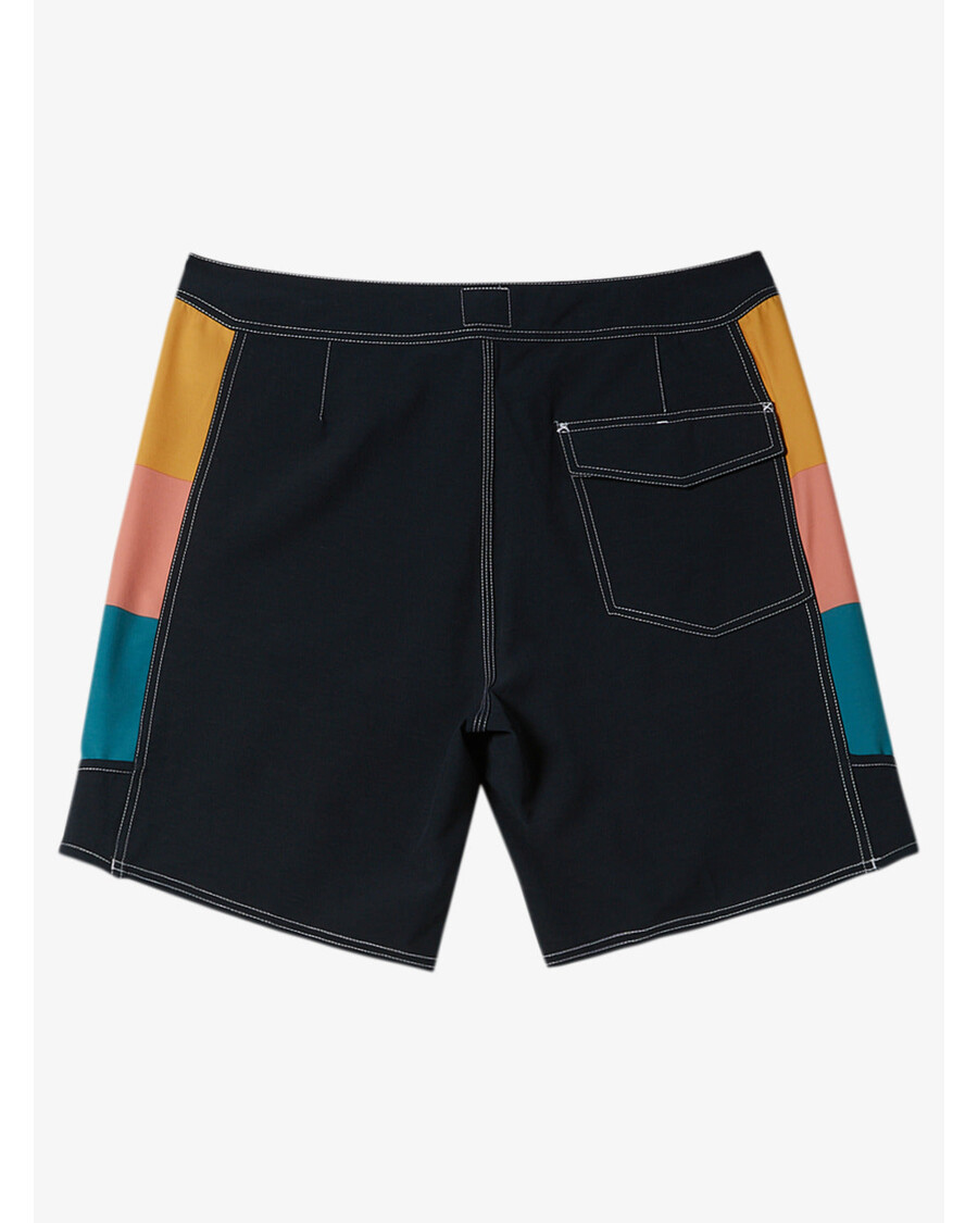 Celana Boardshort Quiksilver Arch Panel 18" Asli - Hitam
