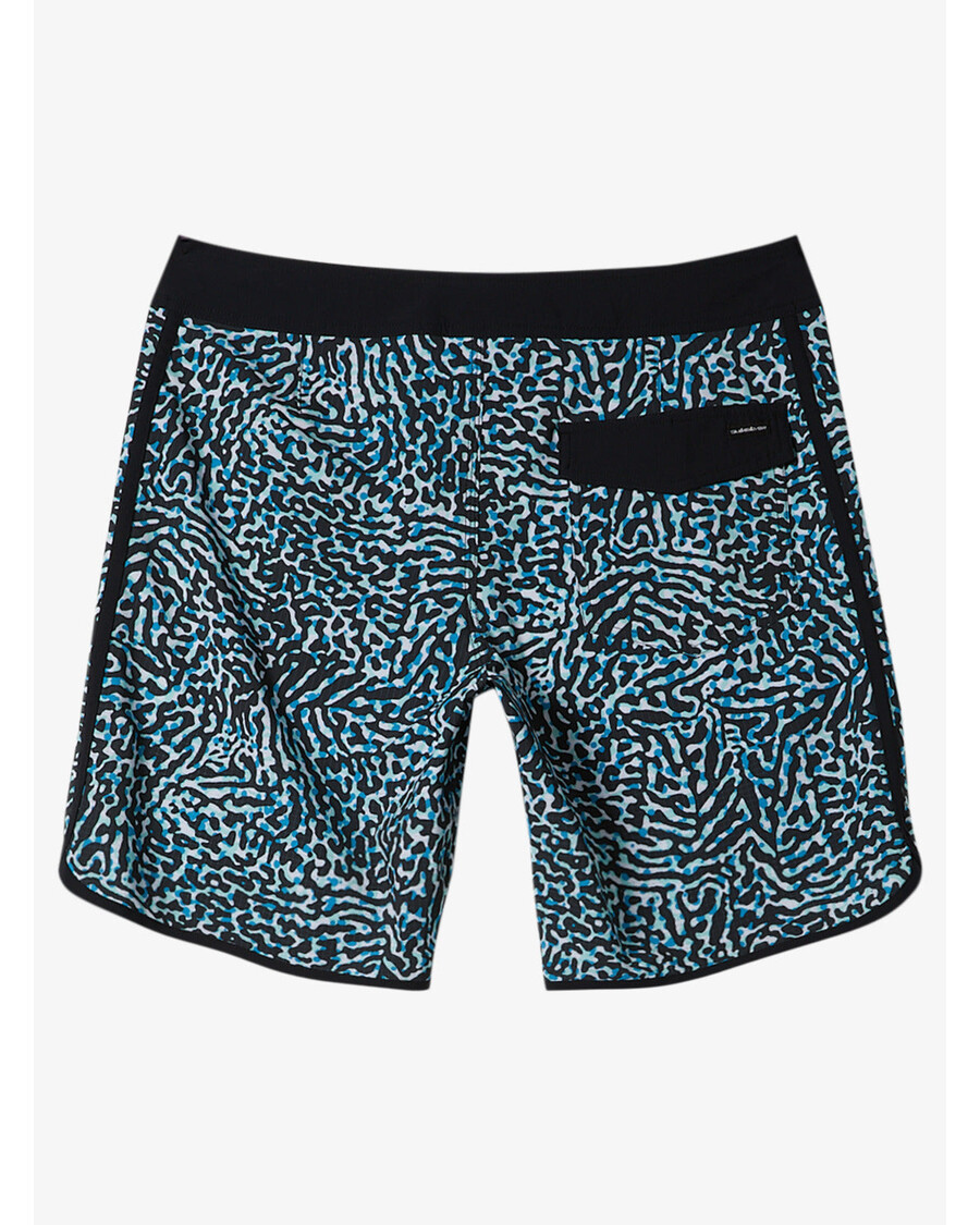 Quiksilver Highline Scallop 19" šortky - švédská Modrá