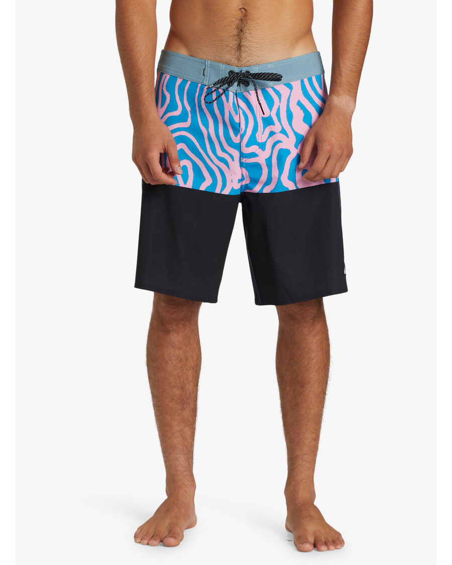 Quik Silver Surfsilk Straight Leg 19" Boardshorts - Crown Blue