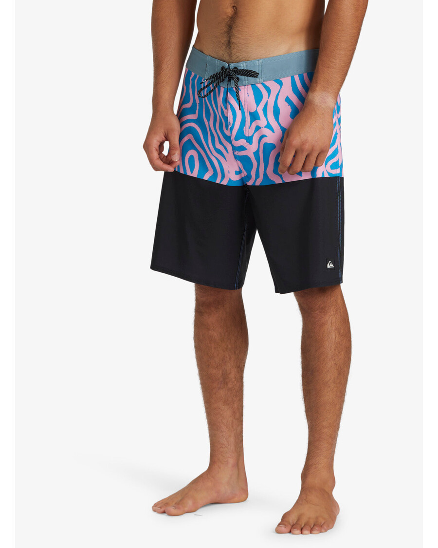 Quik Silver Surfsilk Straight Leg 19" Boardshorts - Crown Blue