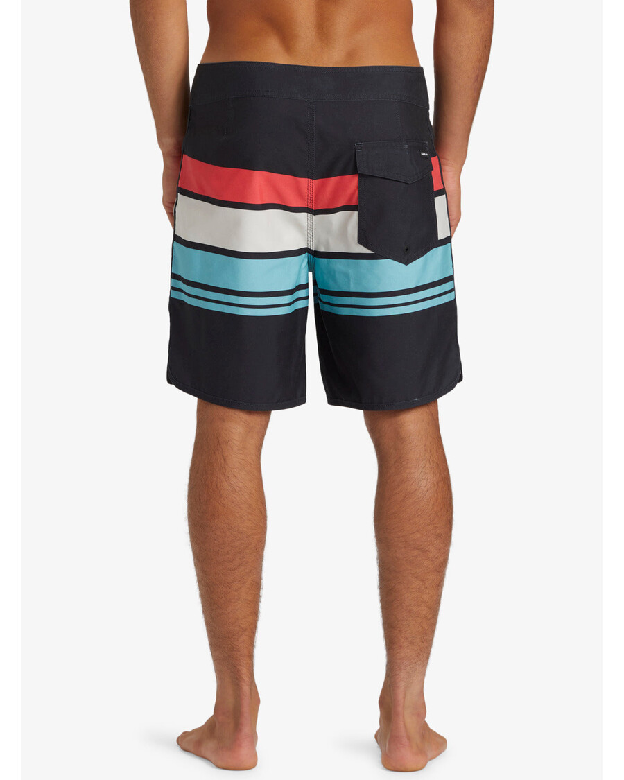 Quiksilver Daily Stripe 19" šortai - Juodi