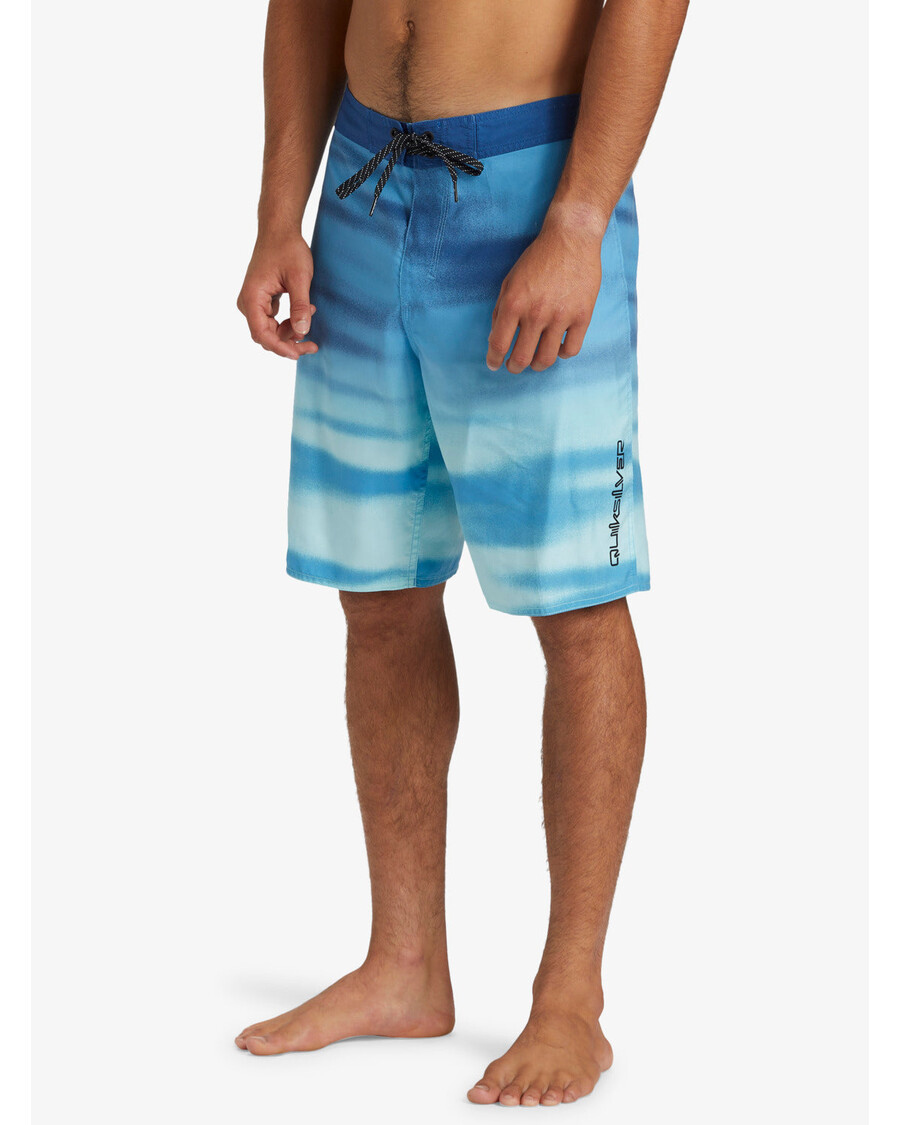 куиксилвер шортс за даску од 20 инча за свакодневне избледеле - монако плаве