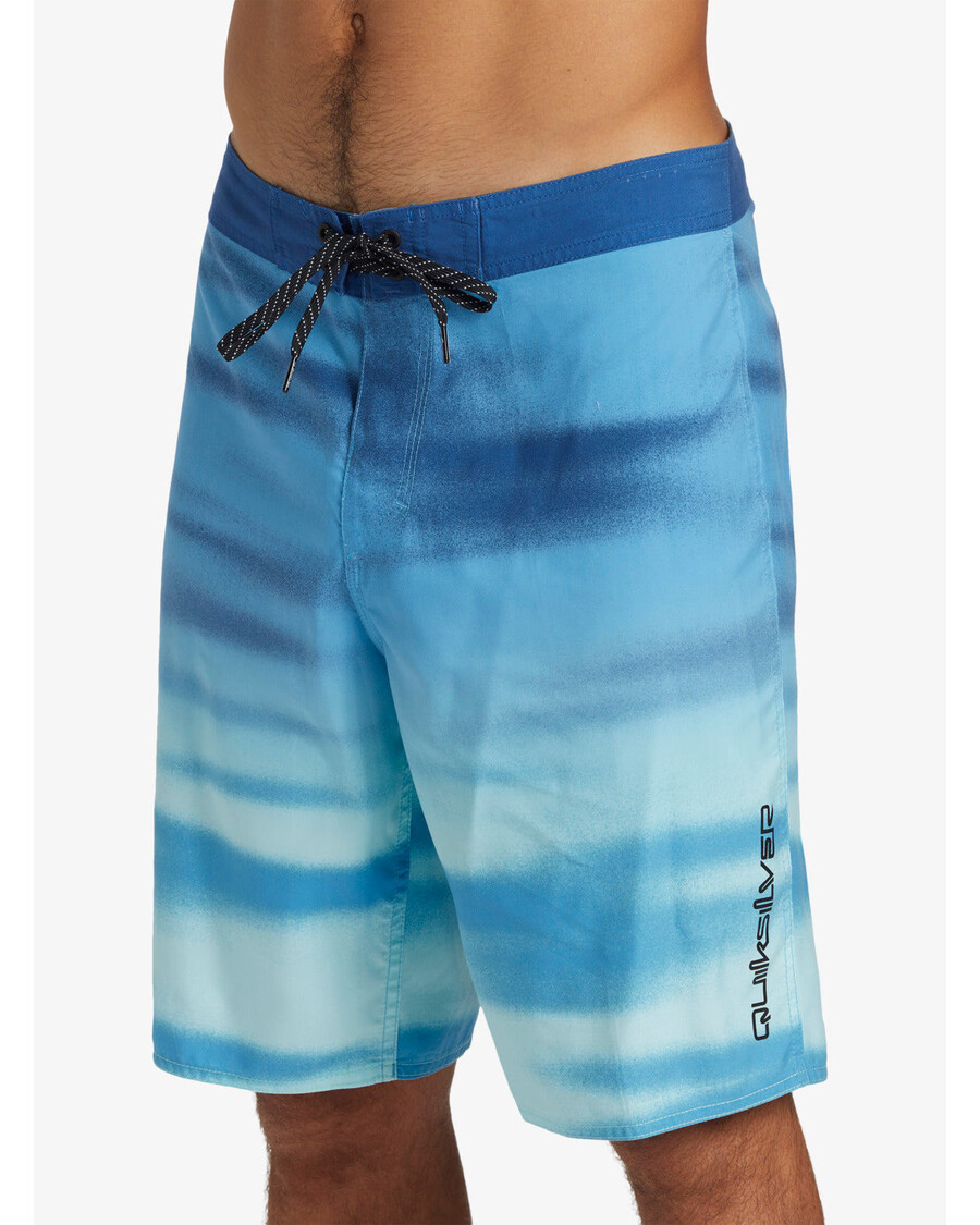 куиксилвер шортс за даску од 20 инча за свакодневне избледеле - монако плаве