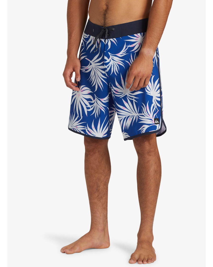 куиксилвер сурфсилк сцаллоп 19" боардсхортс - монацо блуе