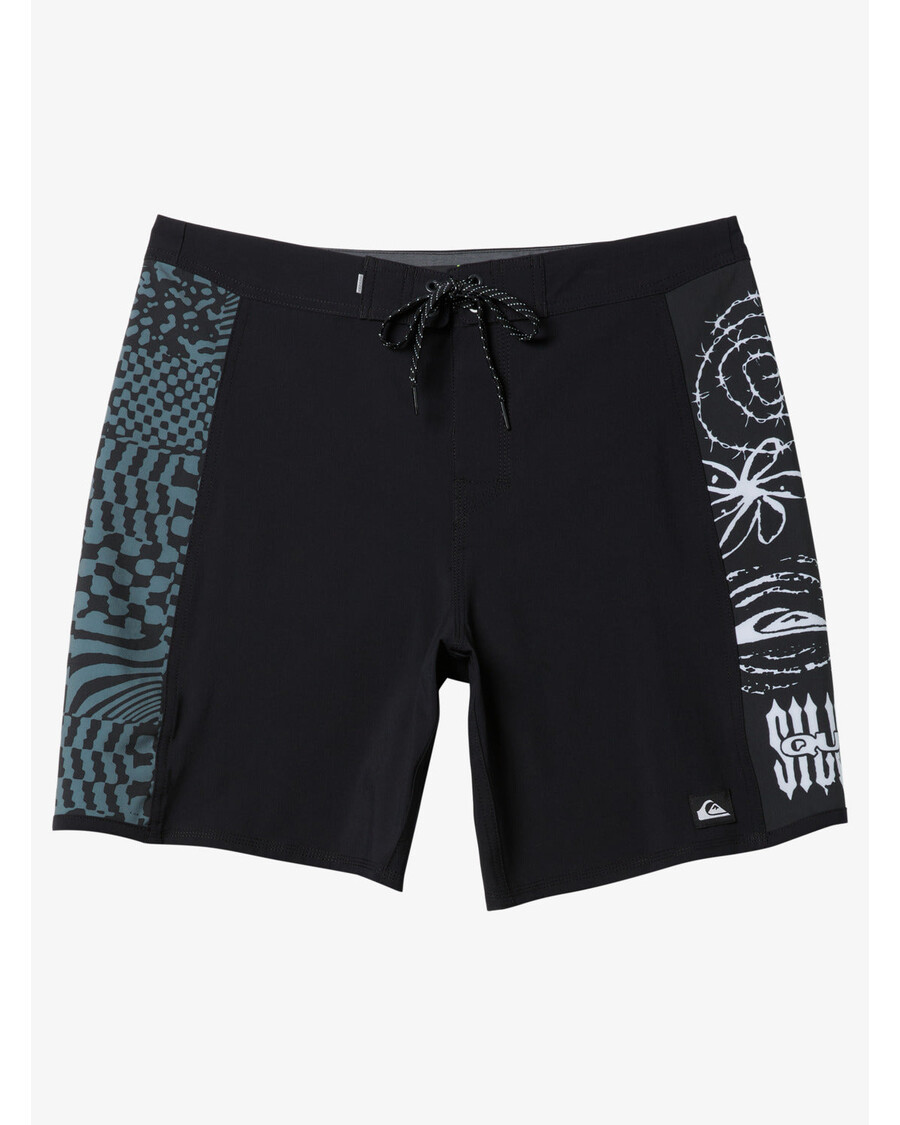Board Short 18" Quiksilver Surfsilk Arch - μαύρο
