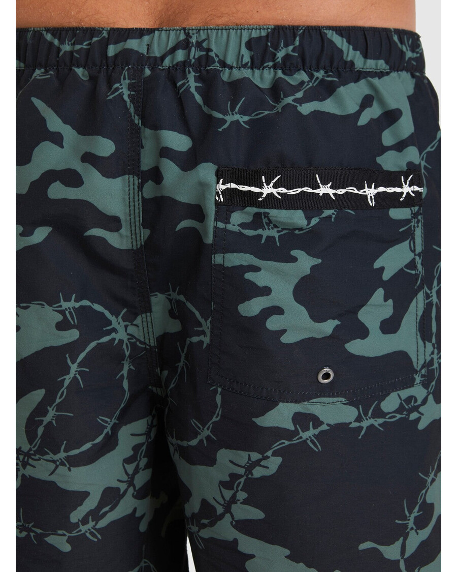 Quik Silver Mikey 18" Swim Trunks - Black