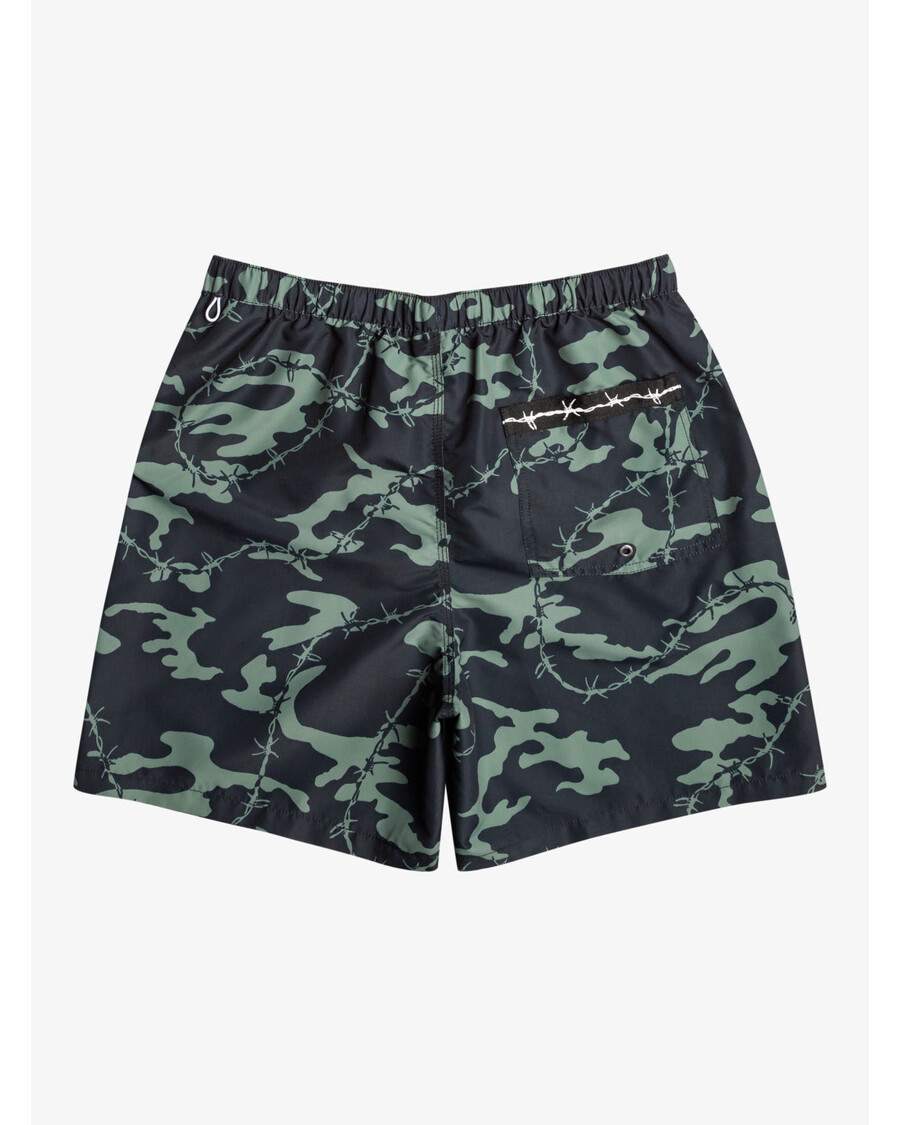 Quik Silver Mikey 18" Swim Trunks - Black