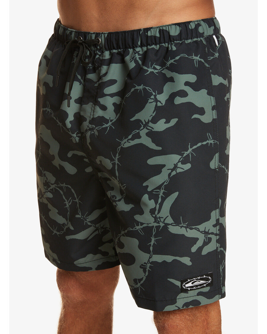 Quik Silver Mikey 18" Swim Trunks - Black