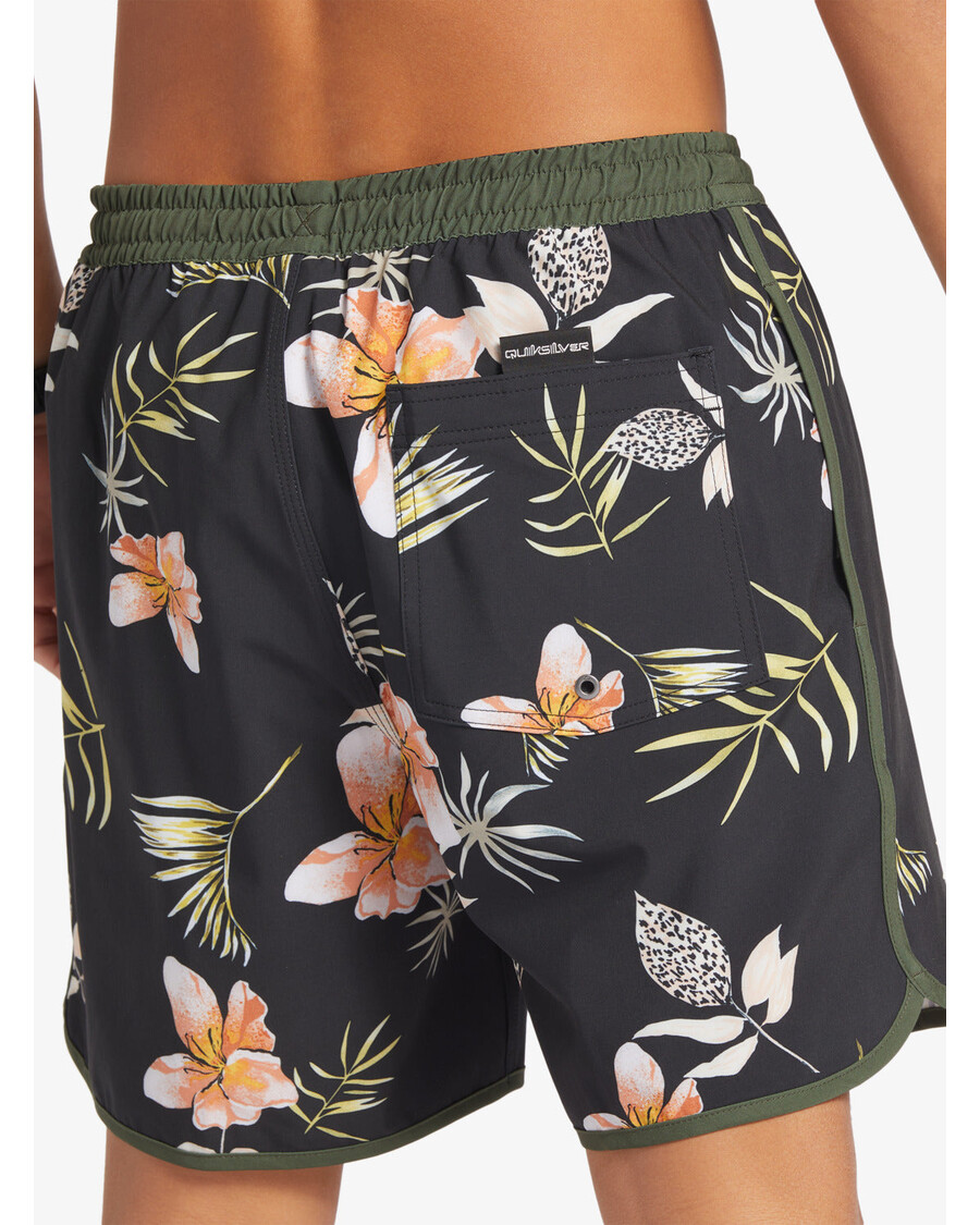 куиксилвер сурфсилк сцаллоп 17" купаће гаће - црне