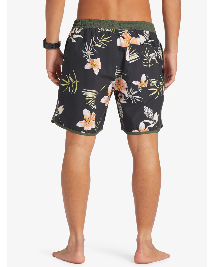 куиксилвер сурфсилк сцаллоп 17" купаће гаће - црне