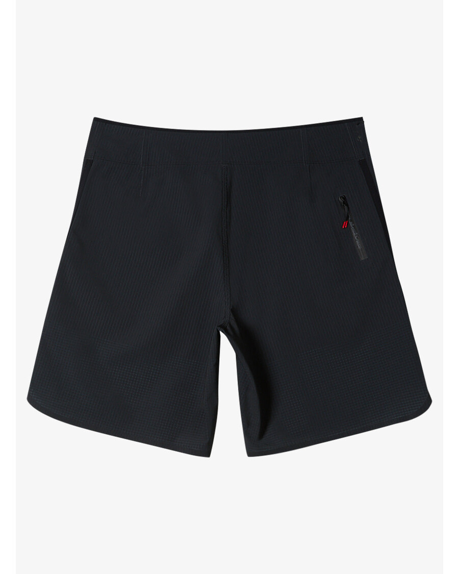 куиксилвер хигхлине про сцаллоп 19" кратке хлаче - црне