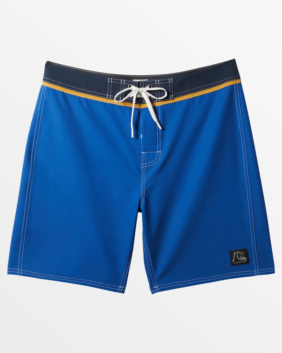 Quiksilver Originálna Rovná Noha Pevná 18" Boardshorts - Monaco Blue
