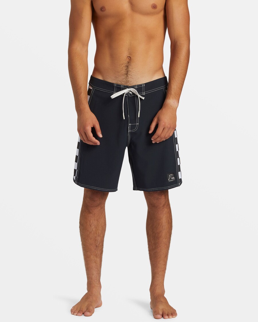 κουκσιλβερ αυθεντικό αψιδωτό σορτς 18" - μαύρο