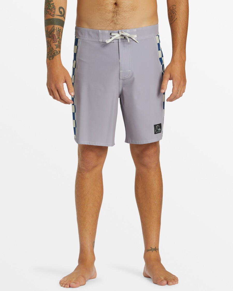 Quiksilver Original Arch 18" Boardshorts – Minimales Grau