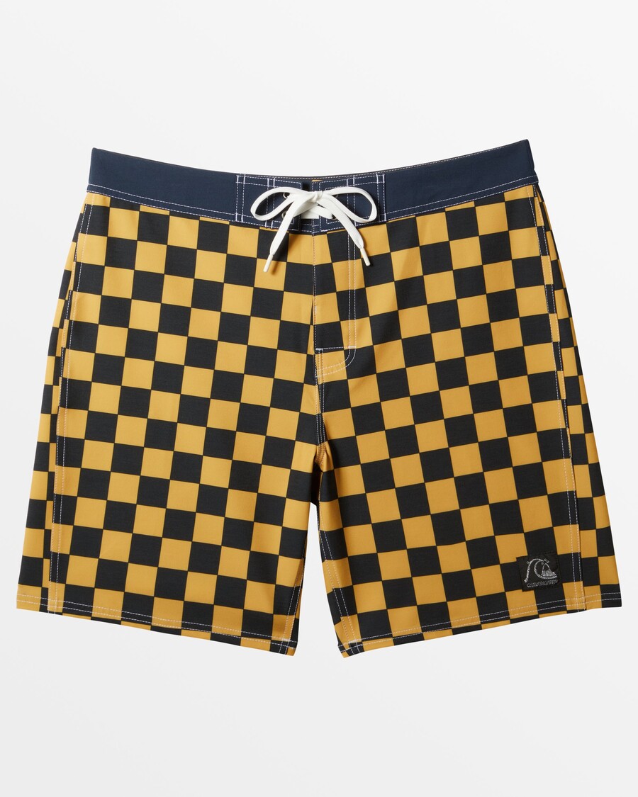 Quik Silver Original Straight Leg 18" Boardshorts - Mustard
