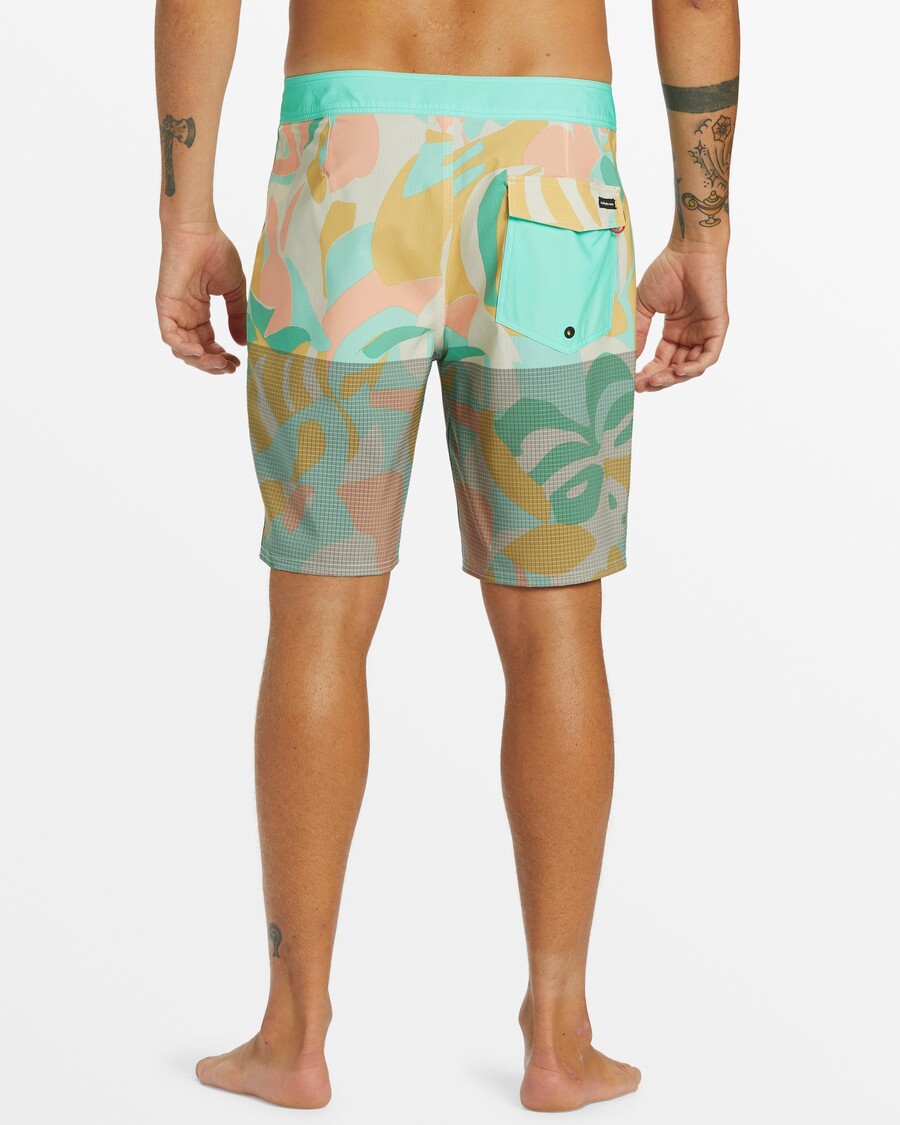 Quiksilver Highline Suoralahkaiset 19" Boardshortsit - Viistetty Lasi