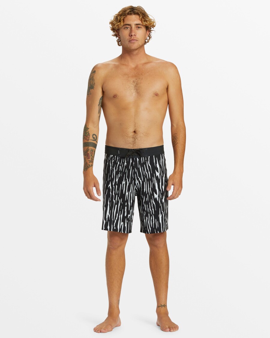Quiksilver Surfsilk Short De Bain Jambe Droite 19" - Noir