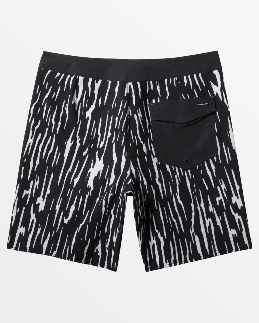 Quiksilver Surfsilk Short De Bain Jambe Droite 19" - Noir