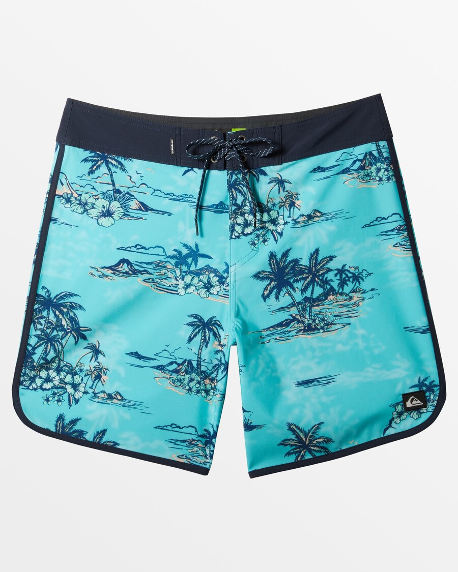 Quiksilver Surfsilk Scallop 19" Kratke Hlače Za Dasku - Kapri