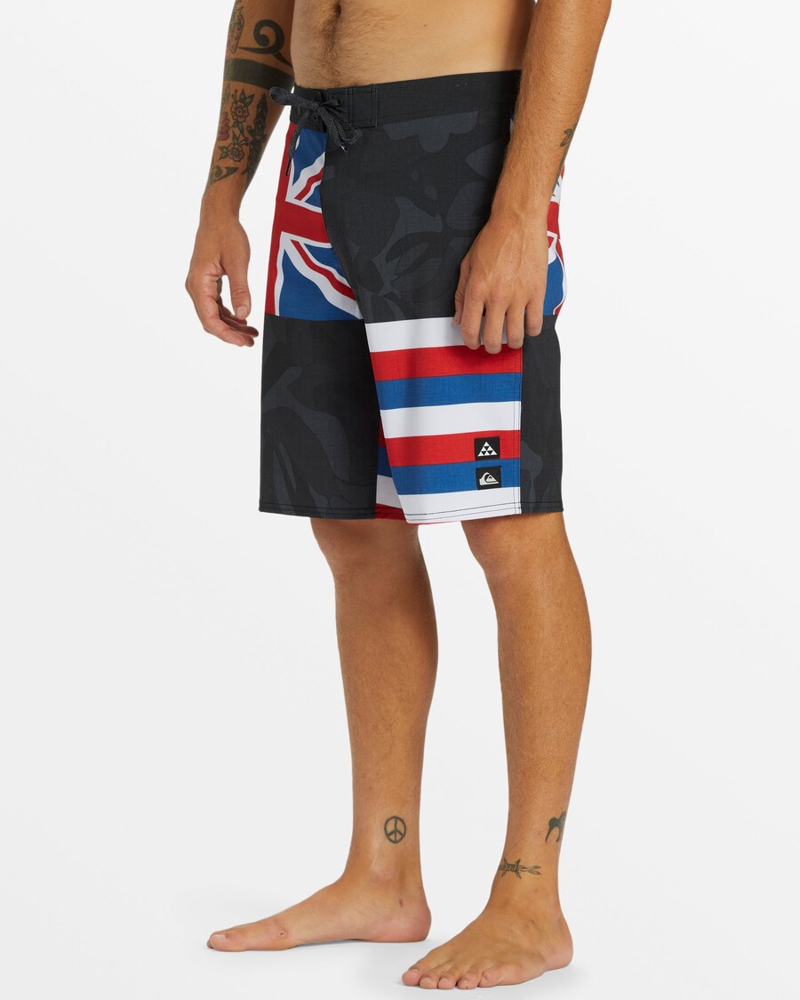 Quik Silver Surfsilk Hawaii Flyer 20" Boardshorts - Black