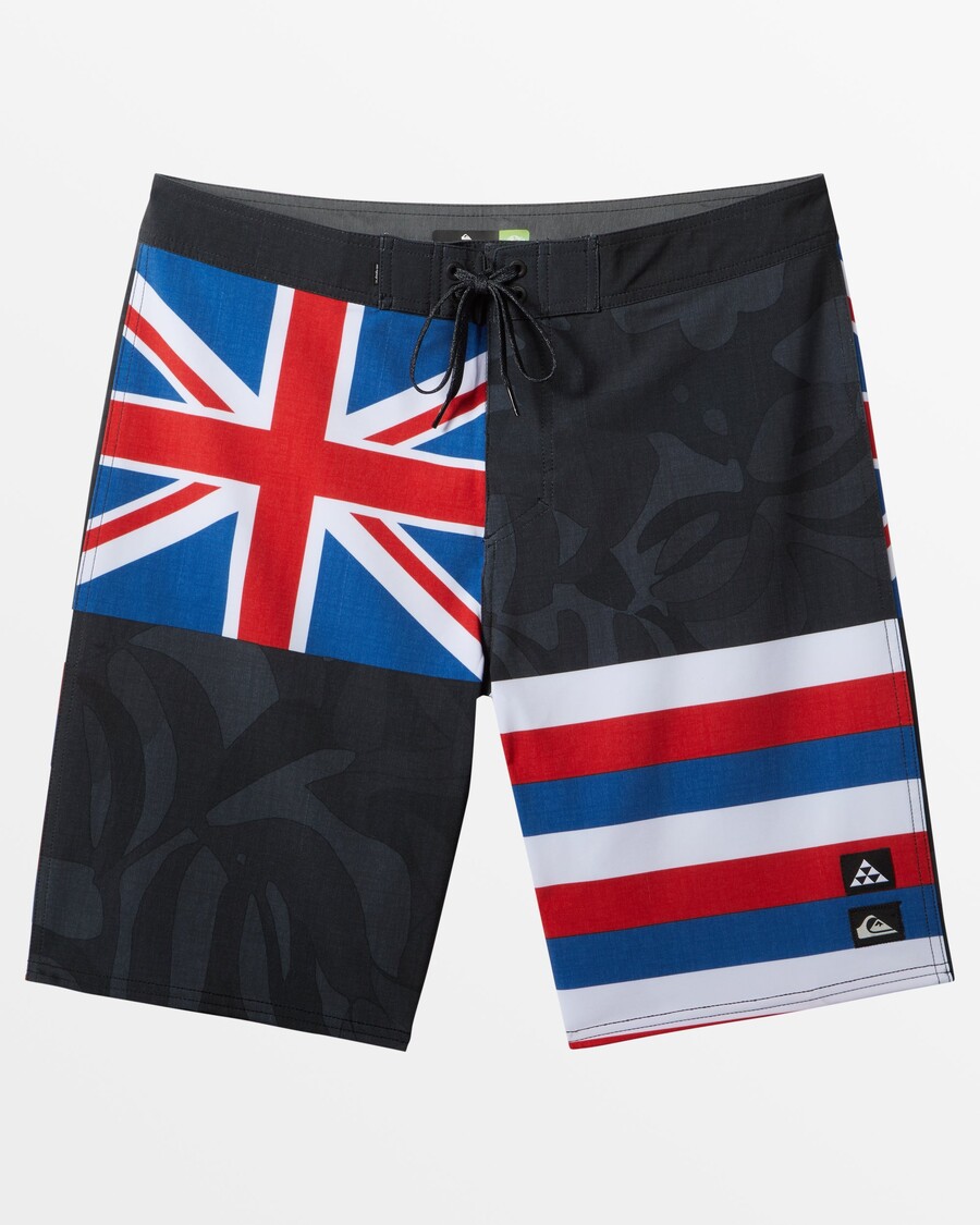 Quik Silver Surfsilk Hawaii Flyer 20" Boardshorts - Black