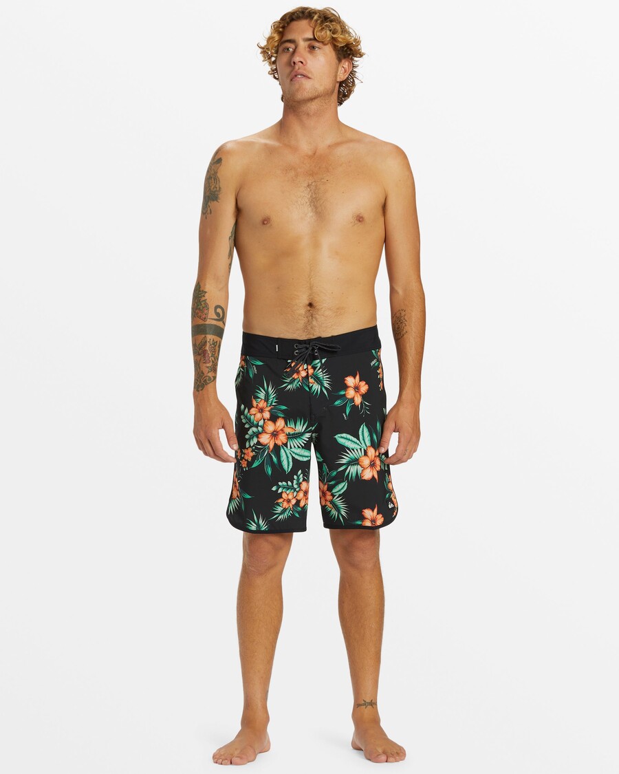 Quik Silver Surfsilk HawaII Shoreline 19" Boardshorts - Black