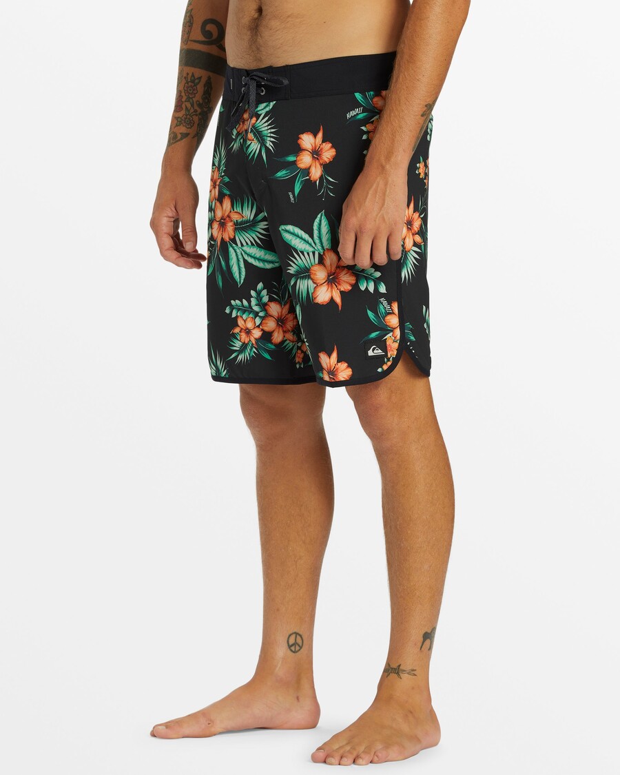 Quik Silver Surfsilk HawaII Shoreline 19" Boardshorts - Black