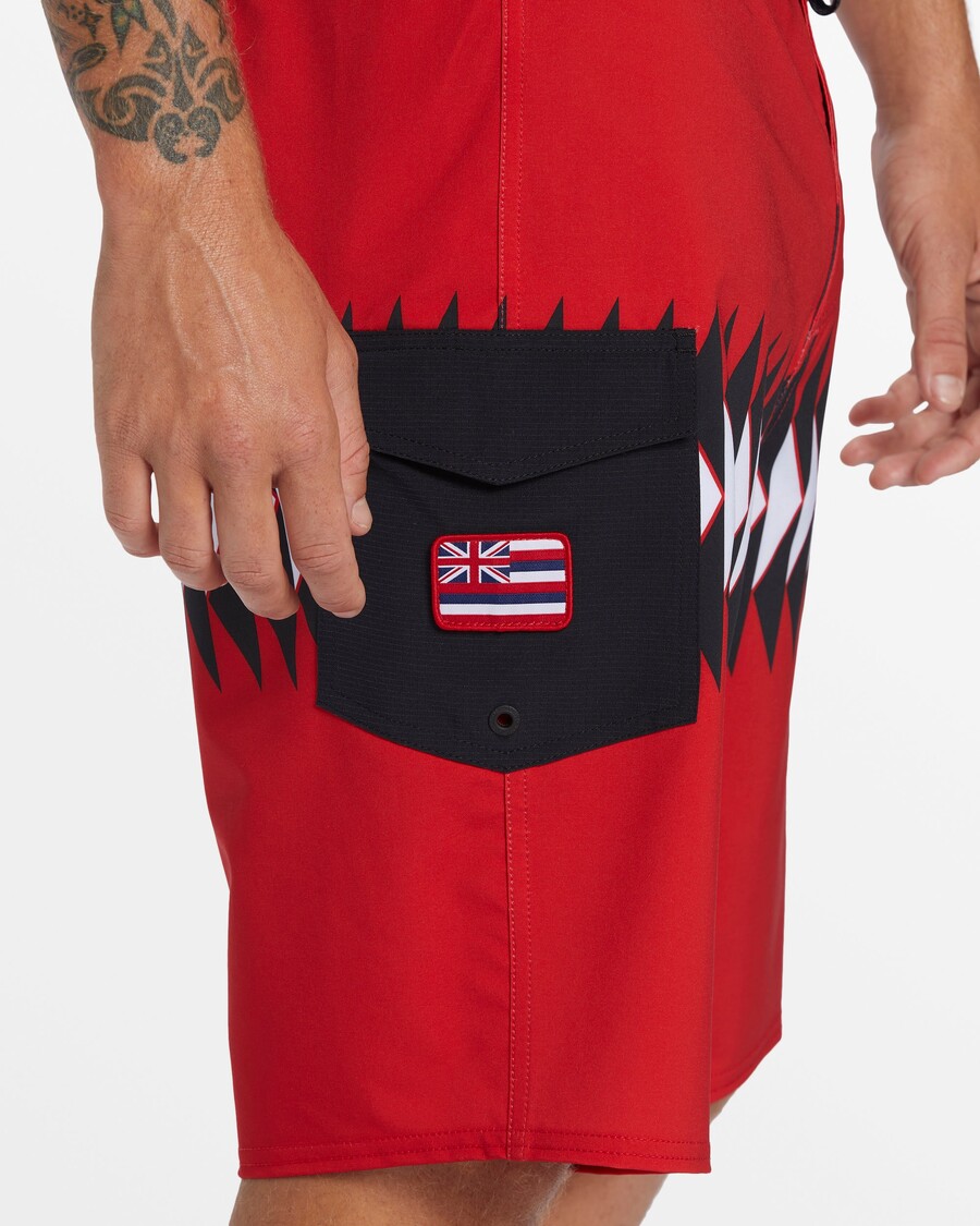 Σορτς σορτς Quiksilver Surfsilk Hawaii Straight 21" - Salsa