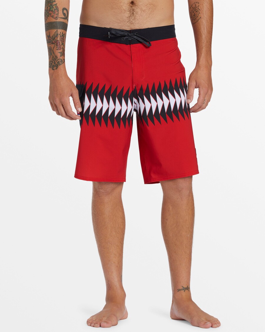 Quiksilver Surfsilk Hawaii Straight 21" Boardšortky - Salsa