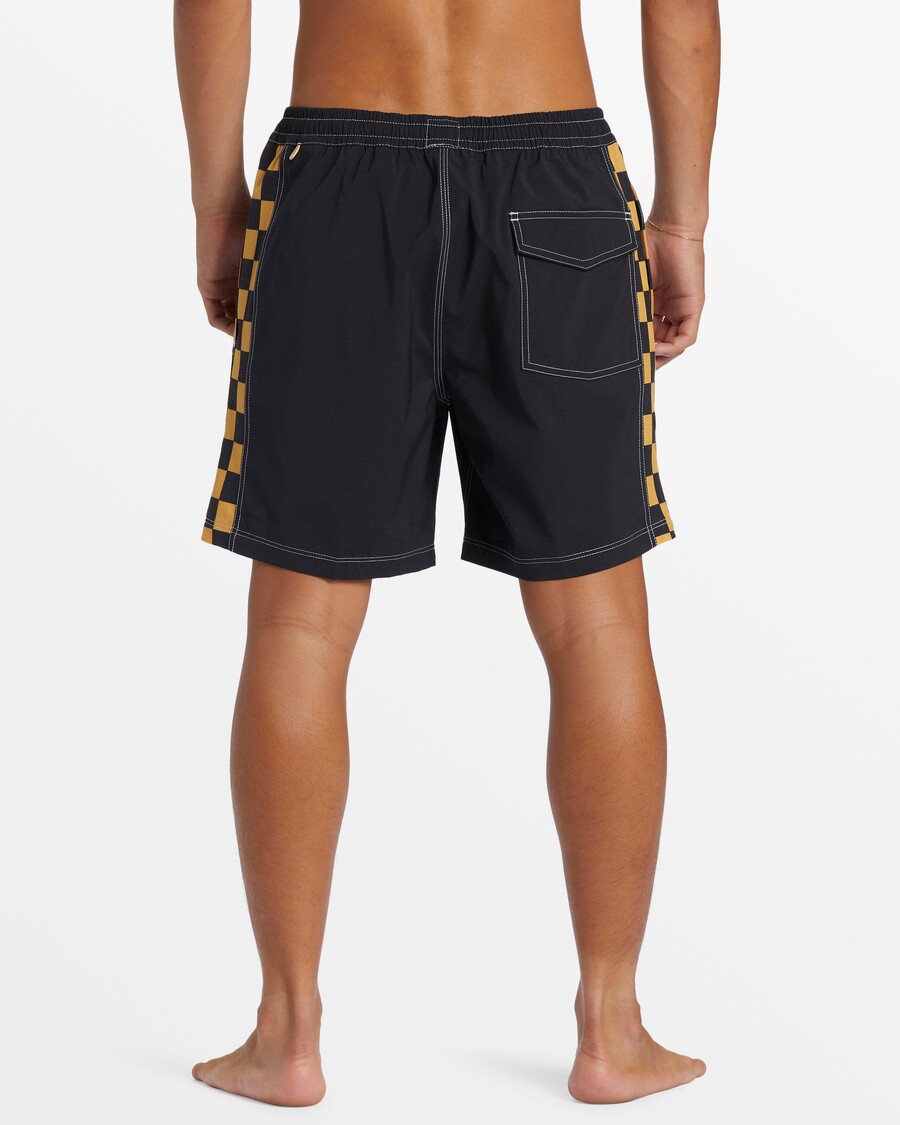 Quik Silver Original Arch 17" Swim Trunks - Black
