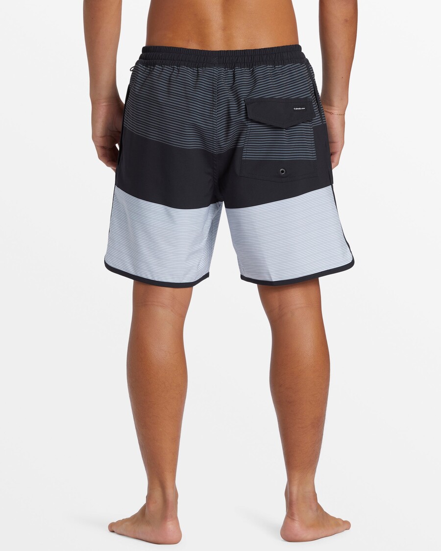 Quik Silver Surfsilk Tijuana 17" Swim Trunks - Black