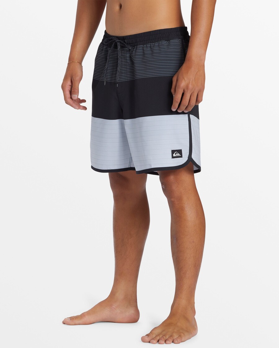 Quik Silver Surfsilk Tijuana 17" Swim Trunks - Black