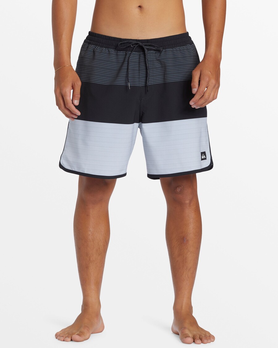 μαγιό Quiksilver Surfsilk Tijuana 17" - μαύρα