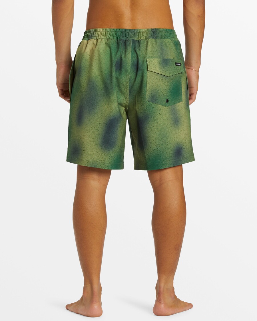 Quik Silver Surfsilk Mix 17" Swim Trunks - Camo