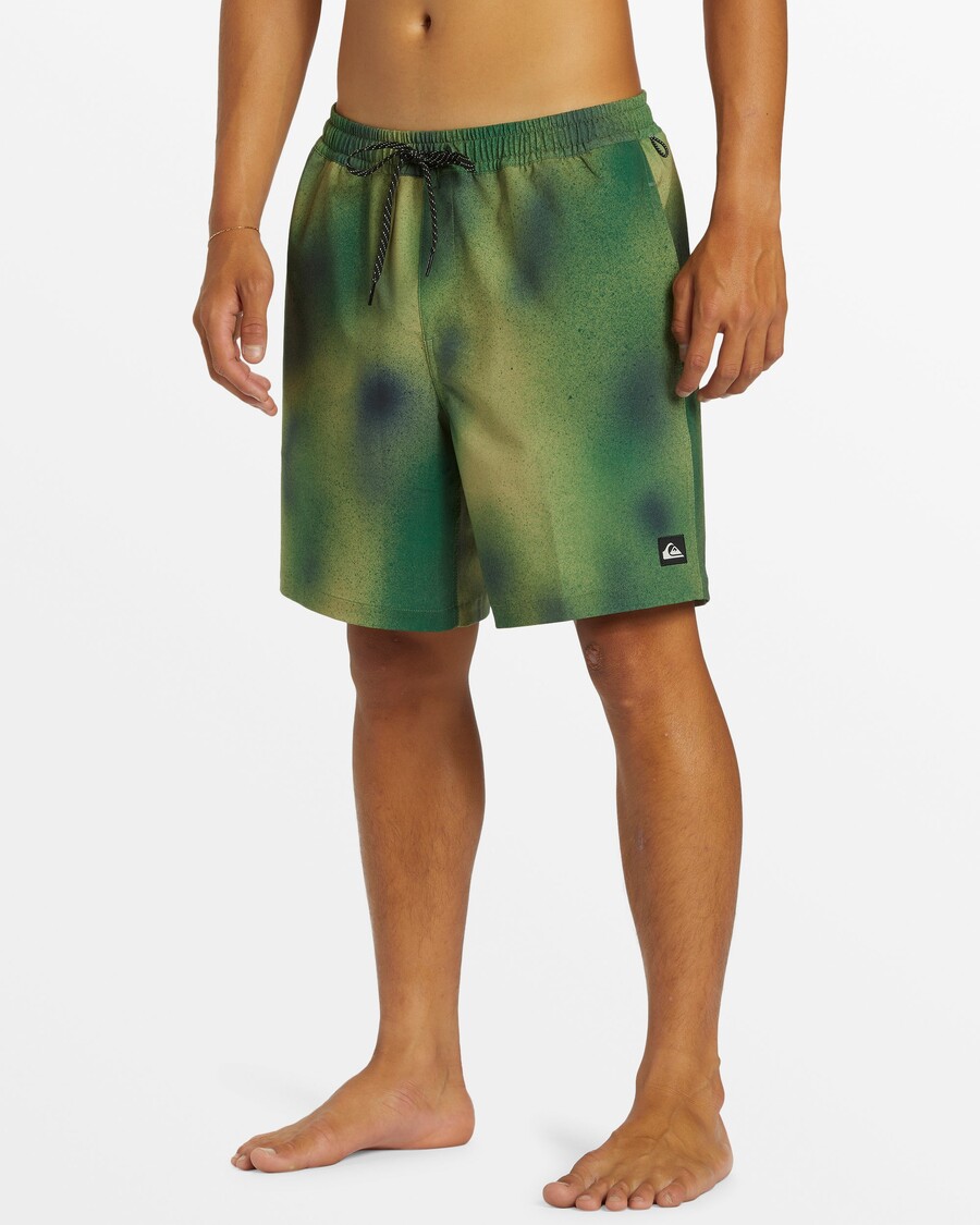 Quik Silver Surfsilk Mix 17" Swim Trunks - Camo
