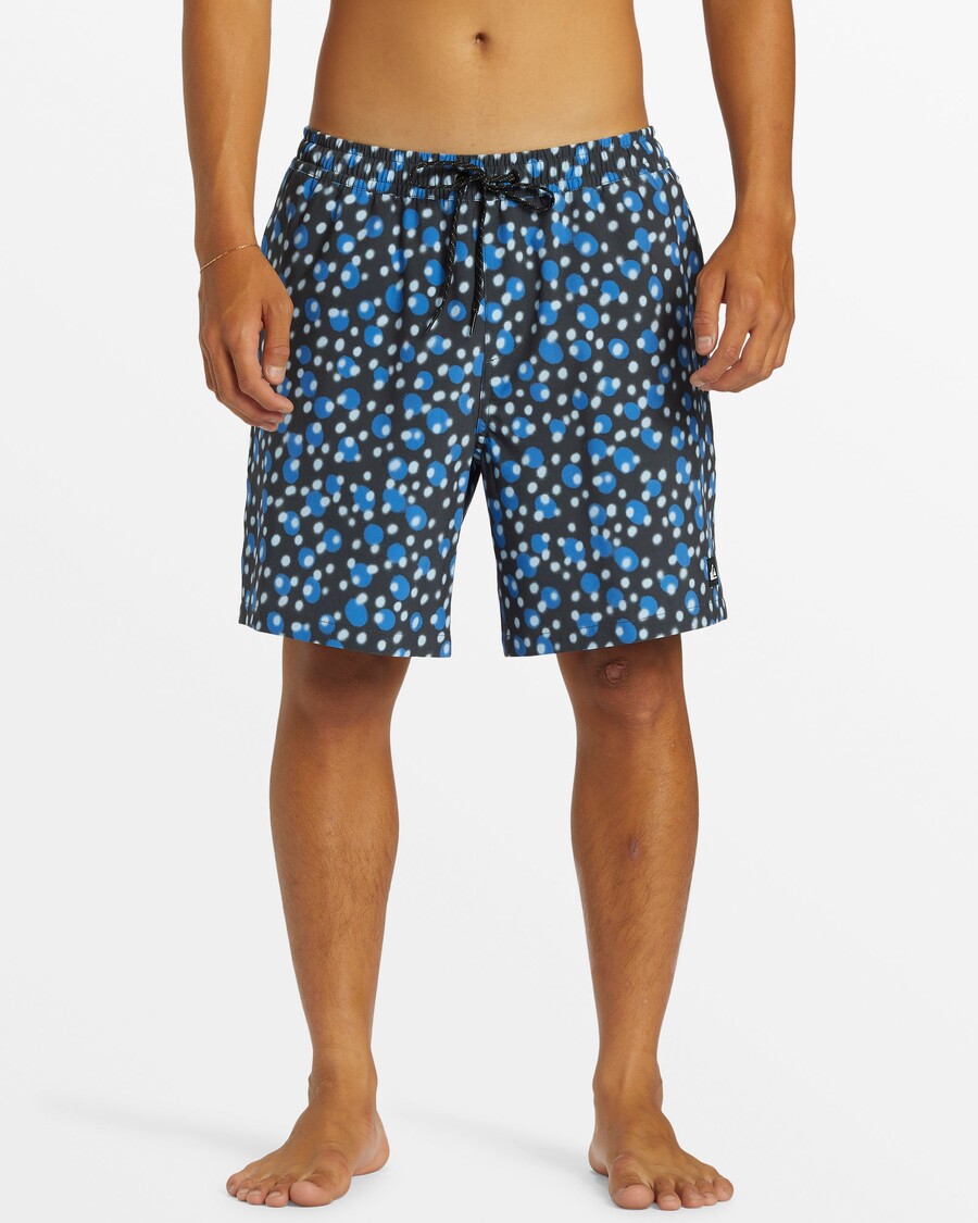 Quiksilver Surfsilk Mix 17" μαγιό - άσφαλτος