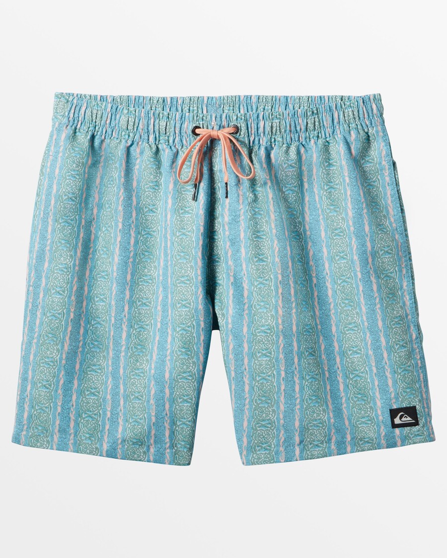 Quik Silver Remade Mix 17" Swim Trunks - Alaskan Blue