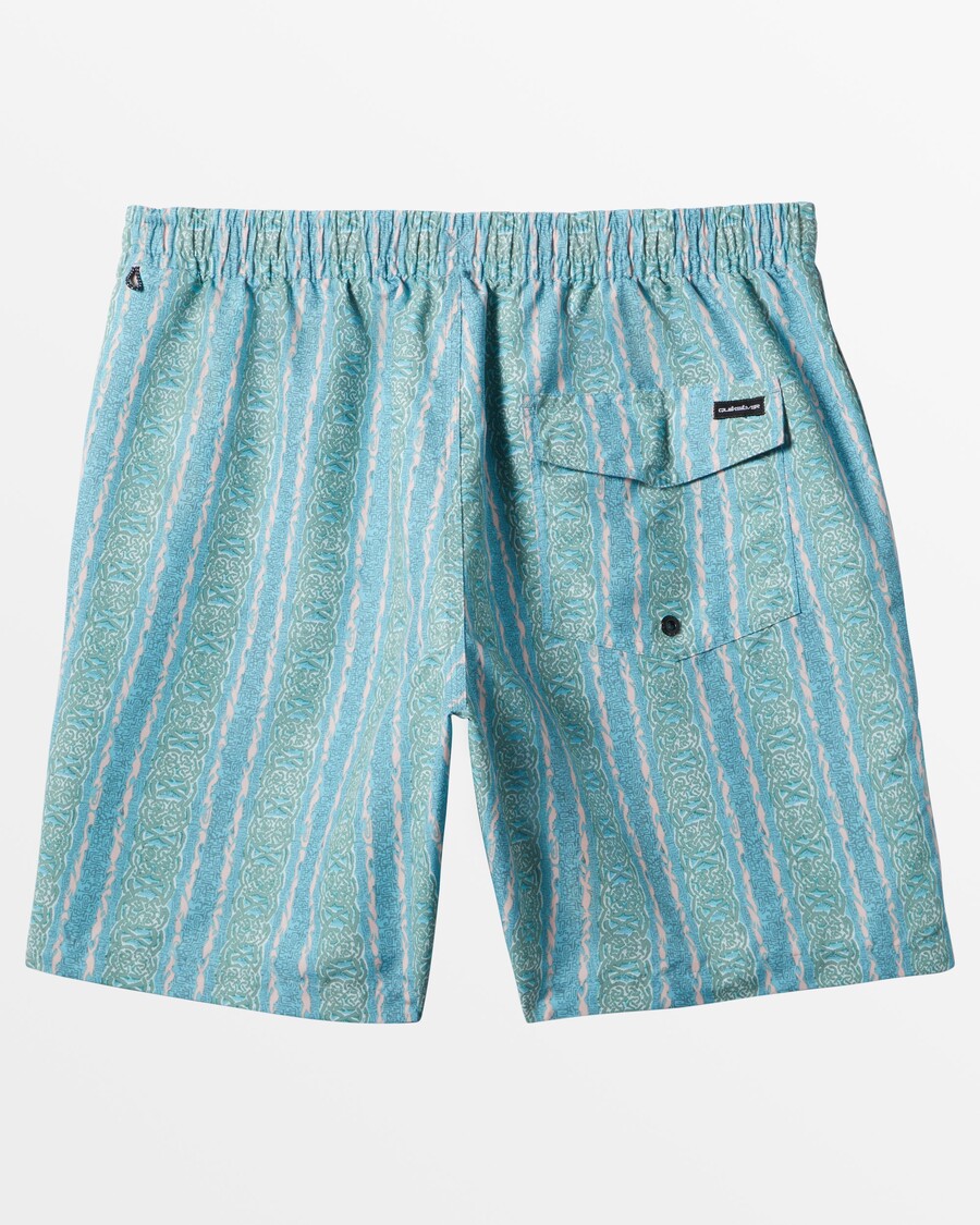 Quik Silver Remade Mix 17" Swim Trunks - Alaskan Blue