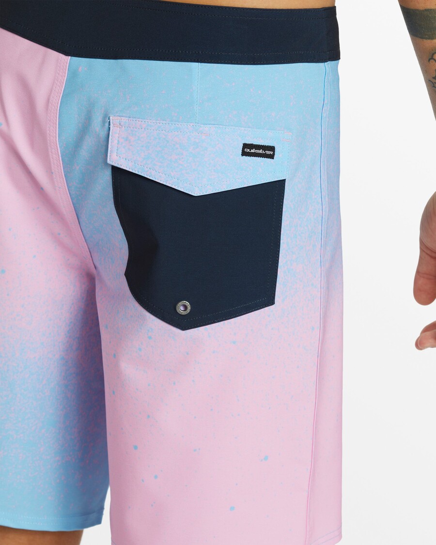 Quiksilver Surfsilk Straight Leg 19" Boardshorts - Prism Pink