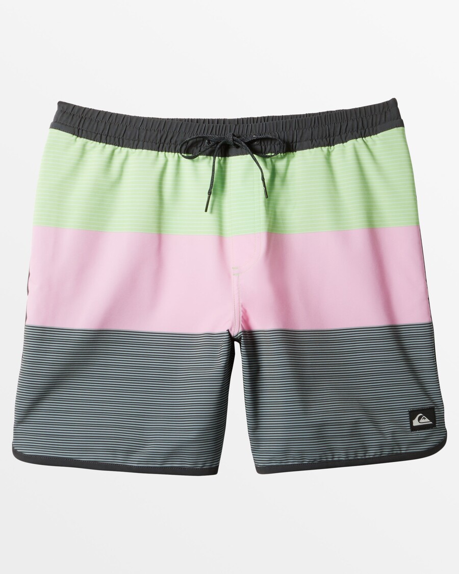 Calção De Banho Quiksilver Surfsilk Tijuana 17" - Paraíso Verde