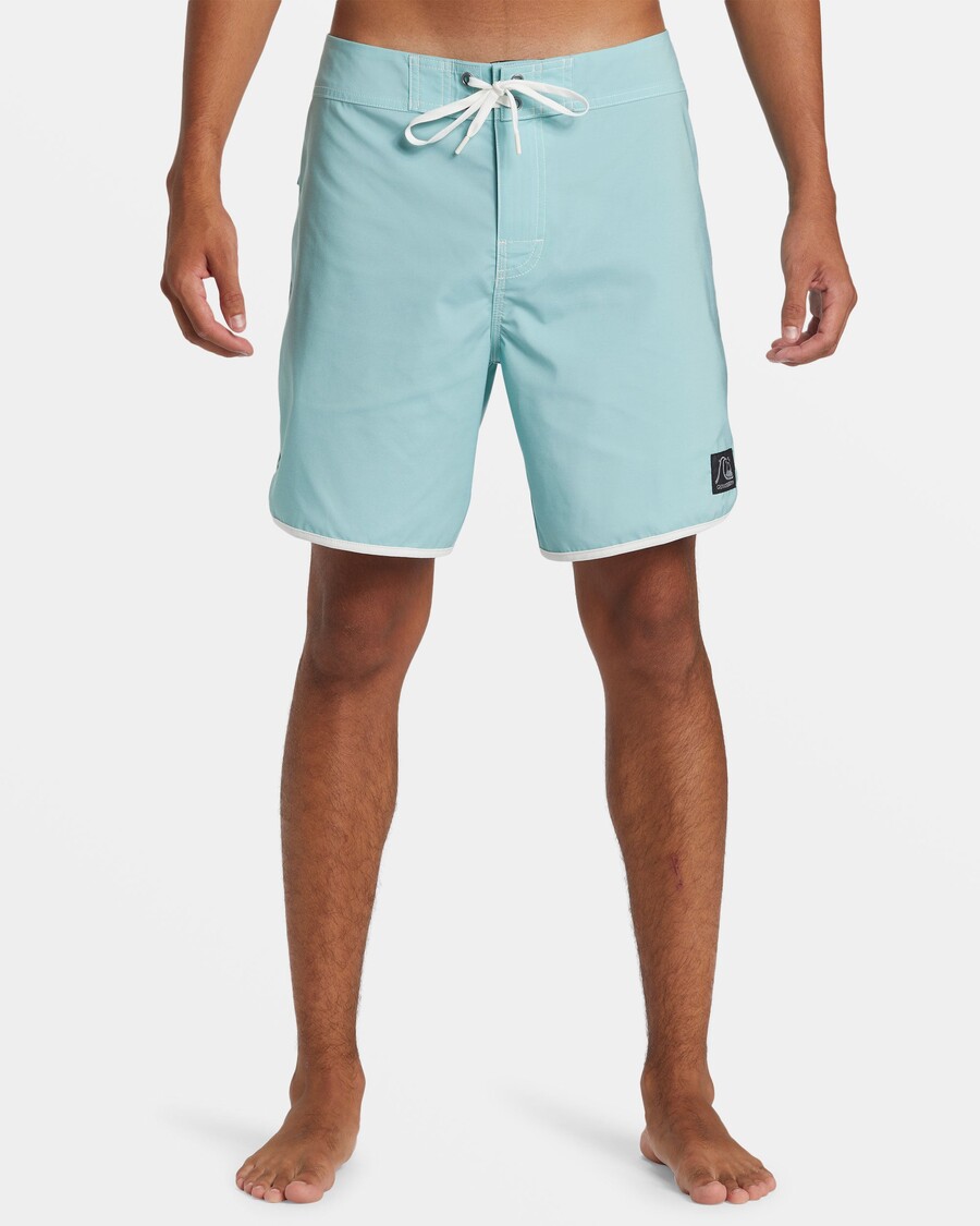 Quiksilver Original Scallop 18" Boardshorts - Aquifer