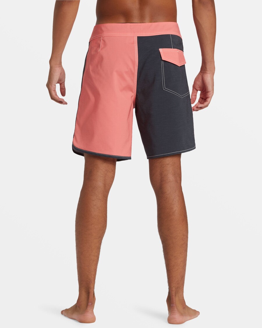 Quiksilver Alkuperäiset Scallop Jester 18" Boardshortsit - Mustat