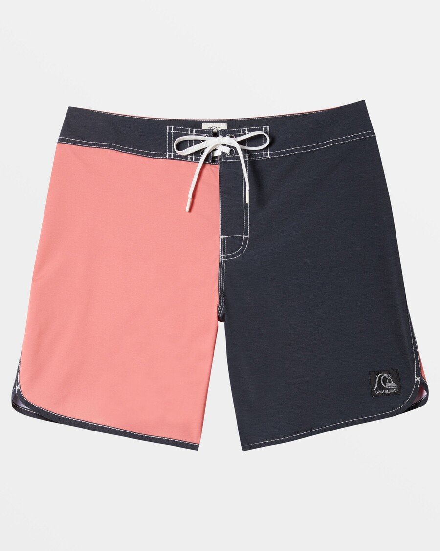 Quiksilver Alkuperäiset Scallop Jester 18" Boardshortsit - Mustat