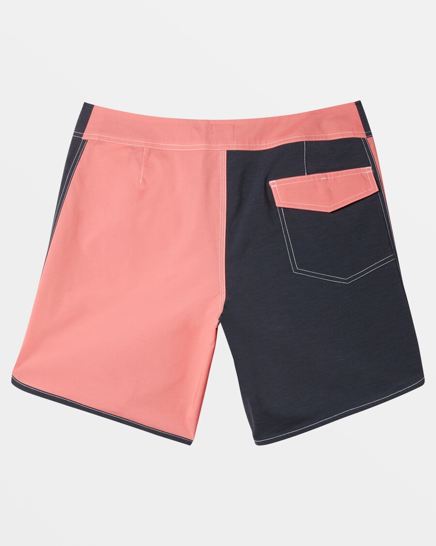 Quiksilver Alkuperäiset Scallop Jester 18" Boardshortsit - Mustat