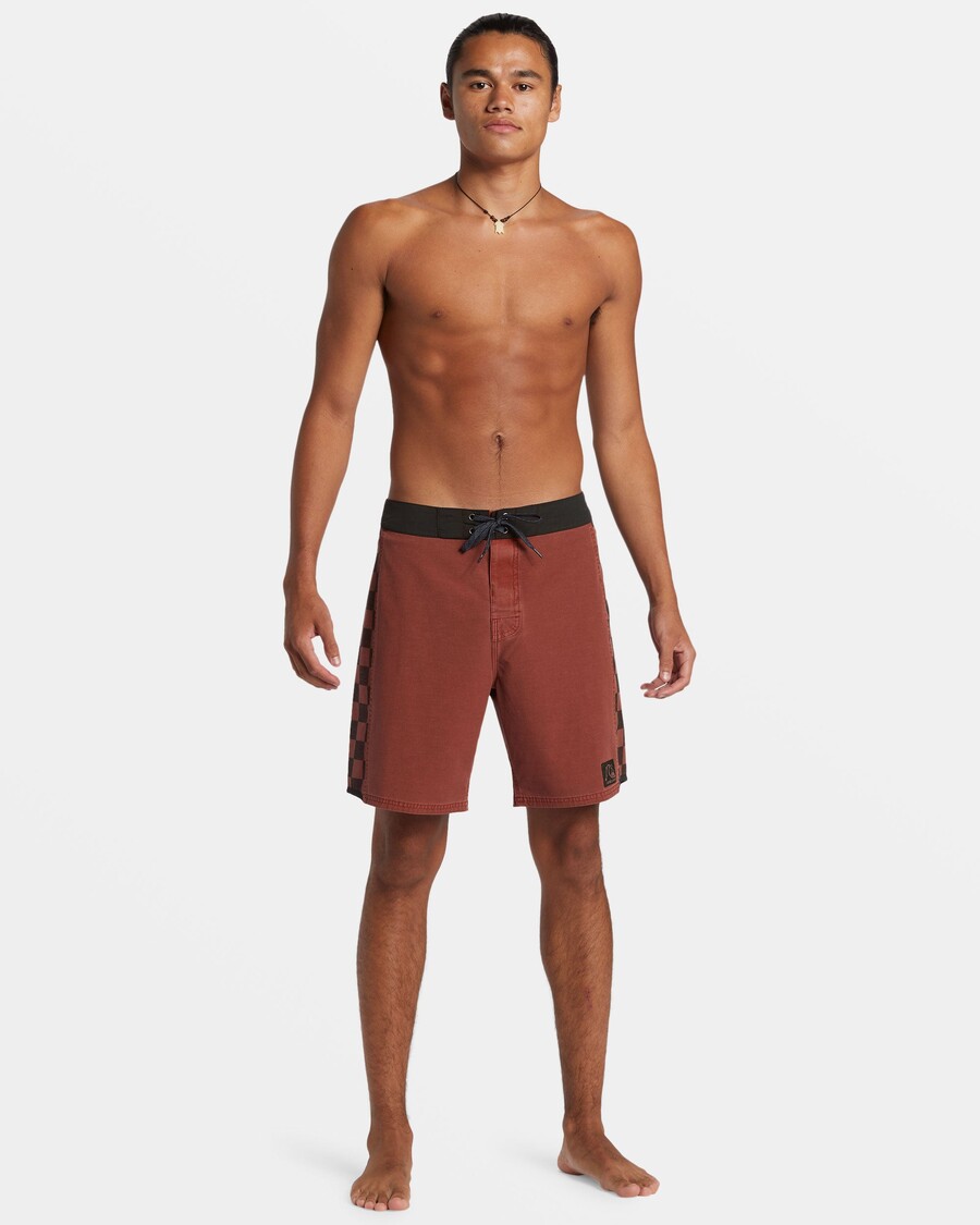 Quik Silver Original Arch Hempstretch 18" Boardshorts - Henna