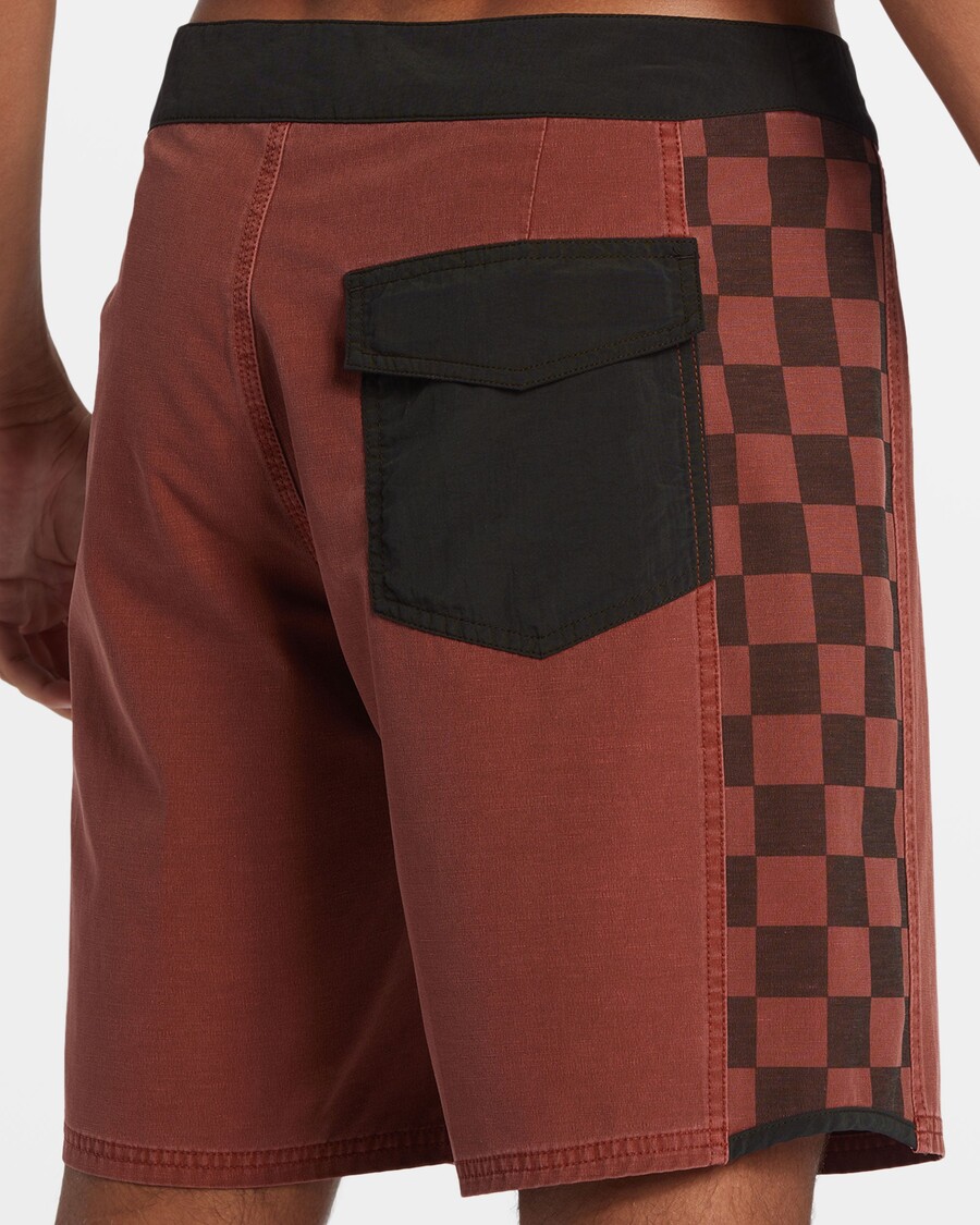 Quik Silver Original Arch Hempstretch 18" Boardshorts - Henna