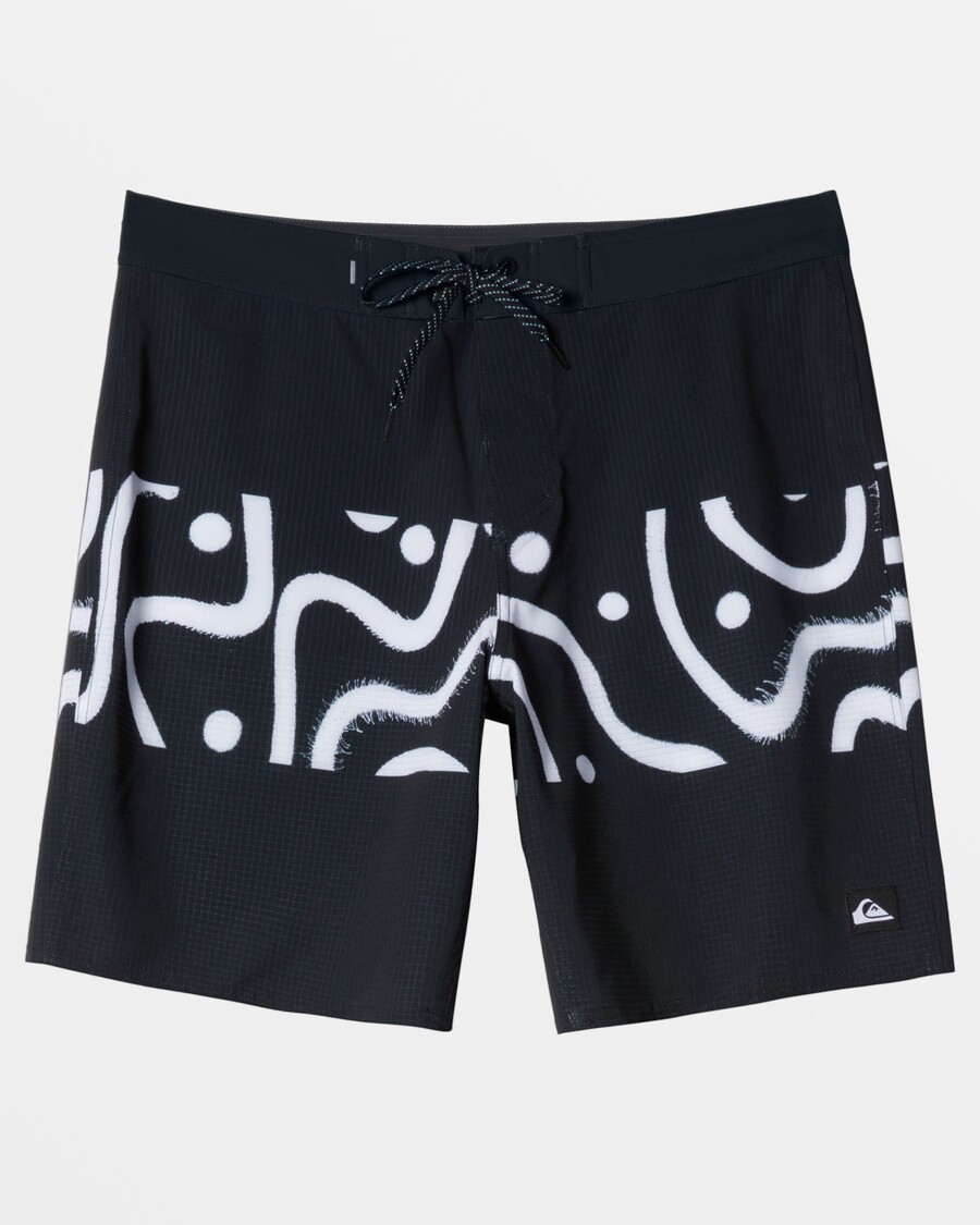 Quiksilver Highline Suoralahkeiset 19" Boardshortsit - Mustat