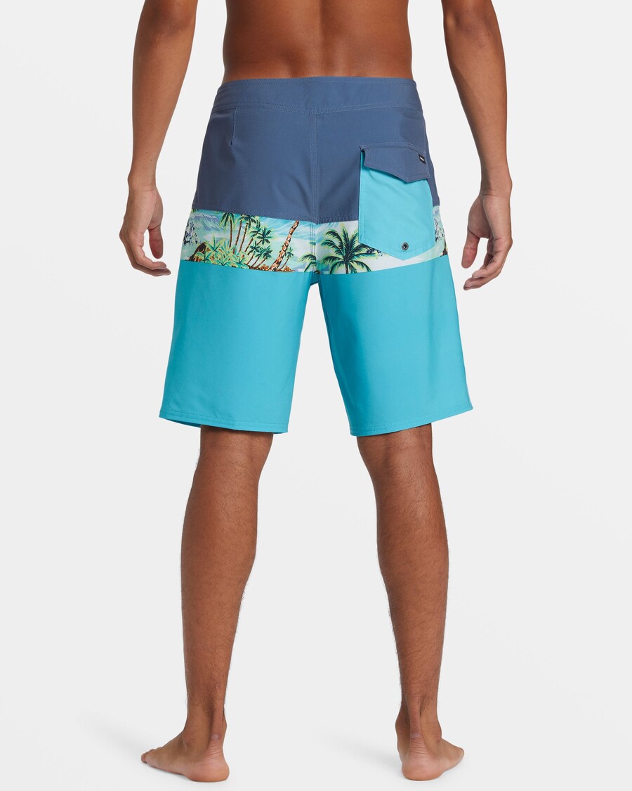 Celana Pendek Quiksilver Surfsilk Panel 20" - Maui Biru
