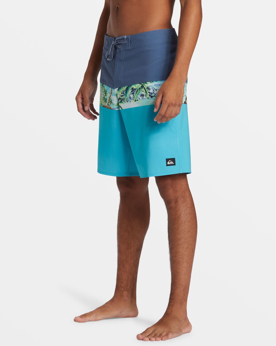 Celana Pendek Quiksilver Surfsilk Panel 20" - Maui Biru